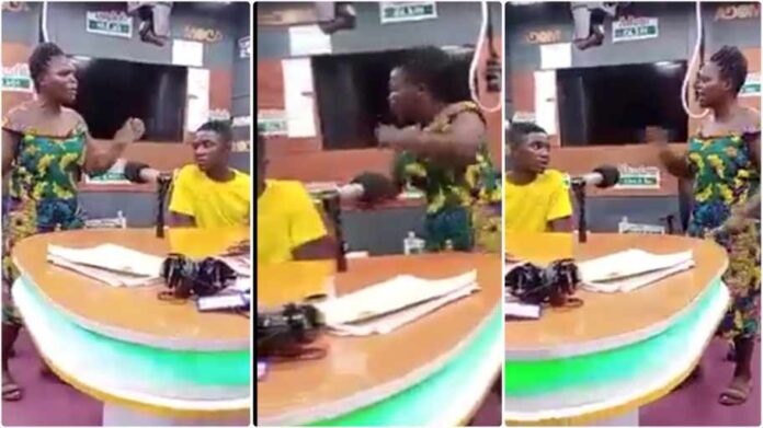 Wife gives husband hefty slap on live TV over accusation of uncleanliness [Watch]