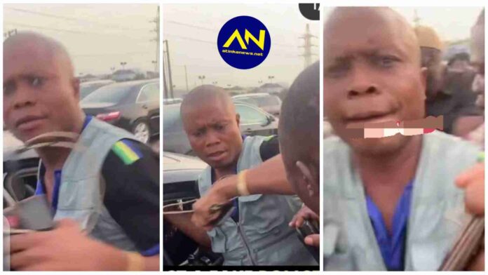Youths rough-handle fake police officer who tried to extort them