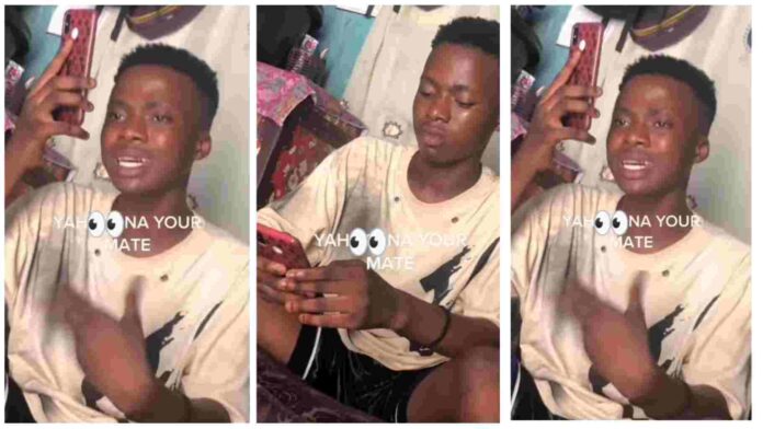 Yahoo boy captured on camera trying to scam South African woman over the phone