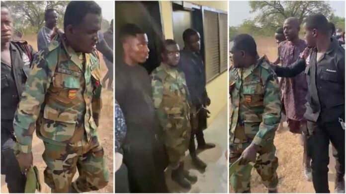 soldier armed robbery Ghana