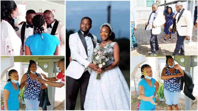 Drama as wedding gets crushed by groom's wife