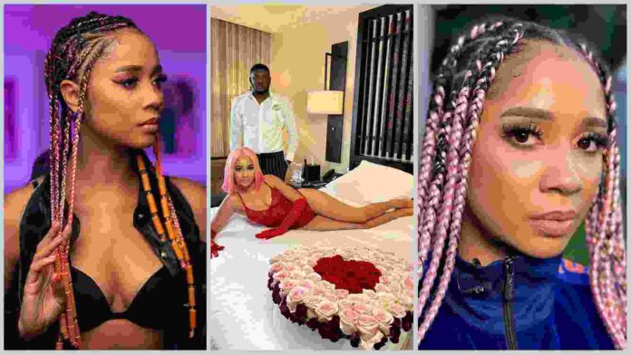 Sister Derby’s Boyfriend shows how it’s done as he spoils her on Val’s day