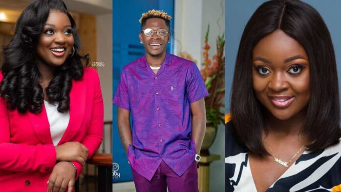 Shatta Wale and Jackie Appiah fight