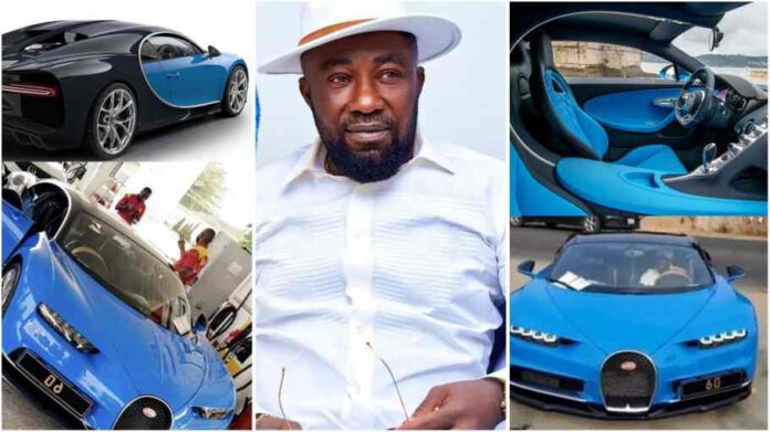 Osei Kwame Despite Bugatti Chiron