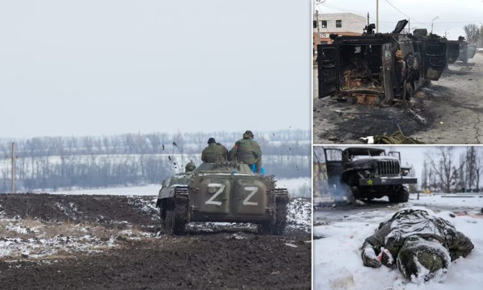 Russian soldiers 'shoot themselves in the legs to avoid fighting in Ukraine'