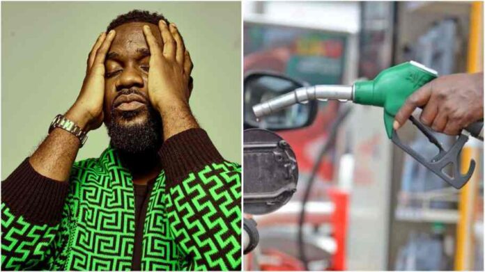 Sarkodie fuel price increase in Ghana