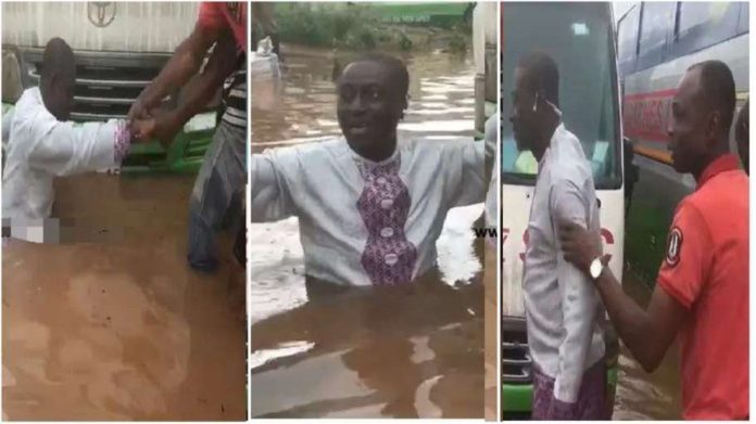 Captain smart Accra floods