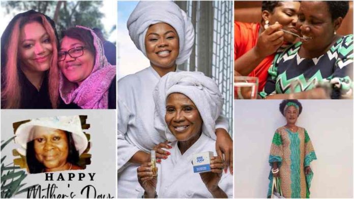 Ghanaian celebrities mother's day