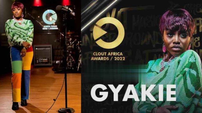 Gyakie performance at clout Africa Awards