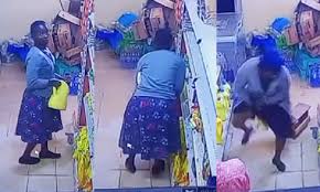 Women caught on cam stealing bottles of cooking oil