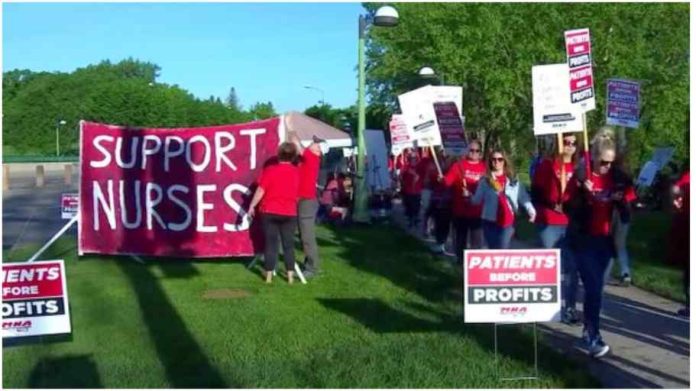 Minnesota nurses strike