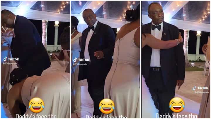 Lady twerks in presence of “dad” at wedding