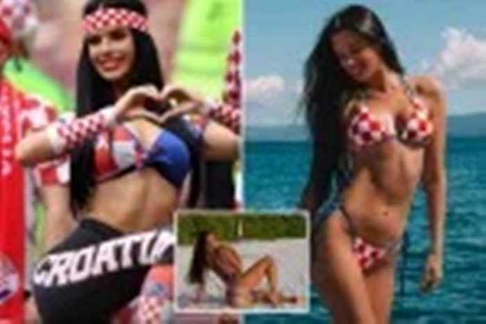 Croatian dubbed ‘World Cup’s hottest fan’