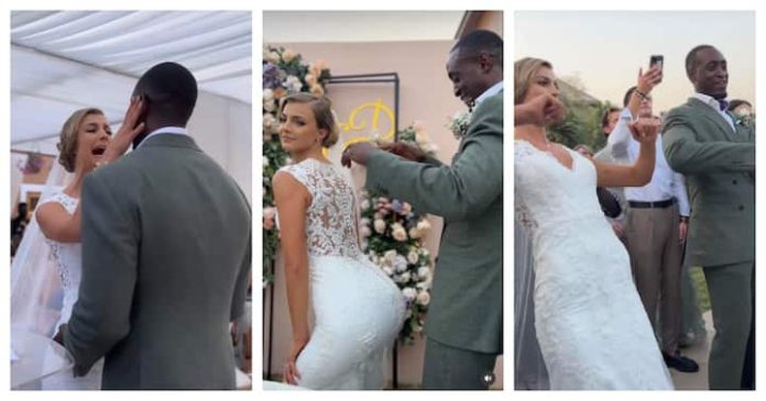 Dutch bride married to Ghanaian