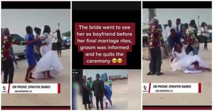 Man quit his wedding ceremony