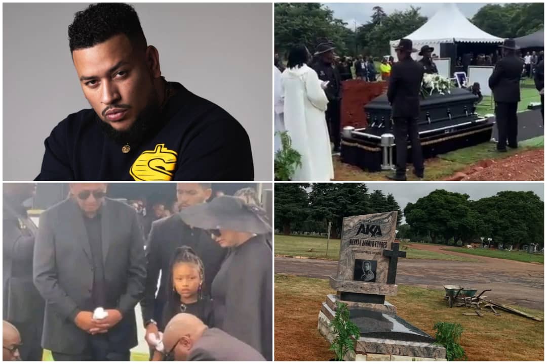 Rapper AKA burial ceremony