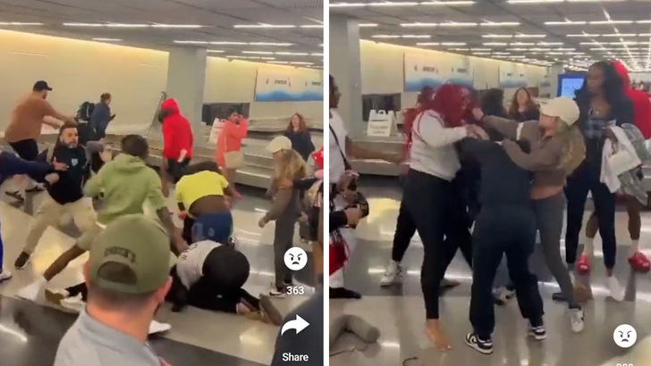 Chicago Airport Fight Video 