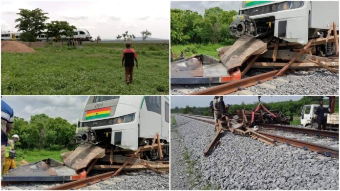 accident on the Tema-Mpakadan railway line.